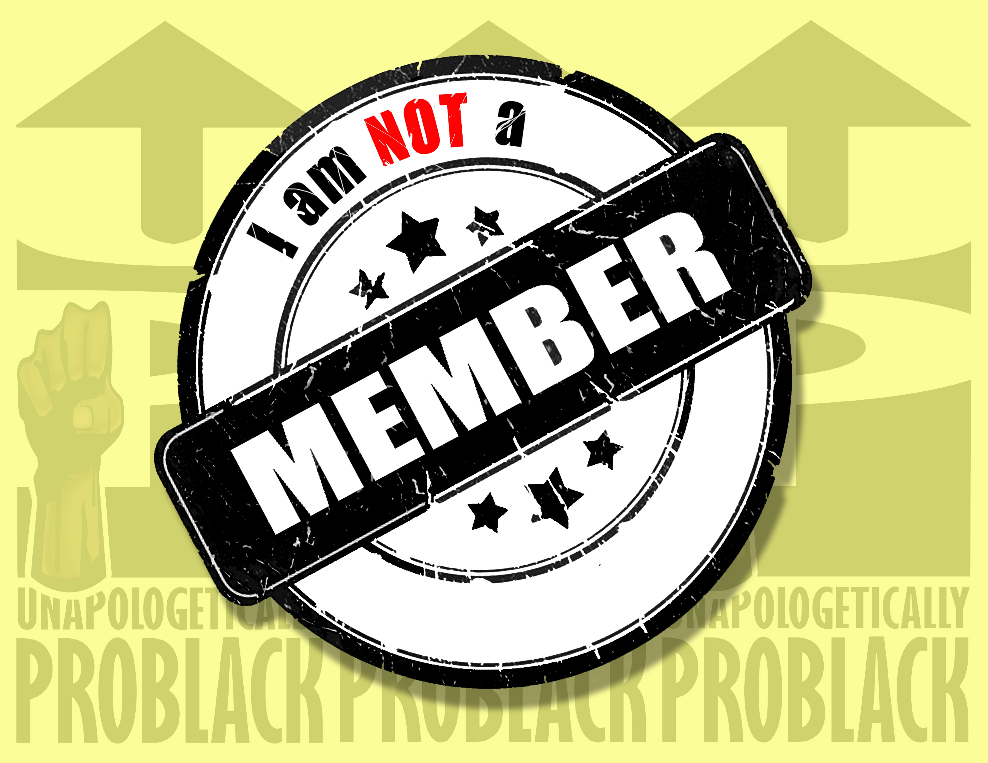 I_am_Not_a_Member_Plate